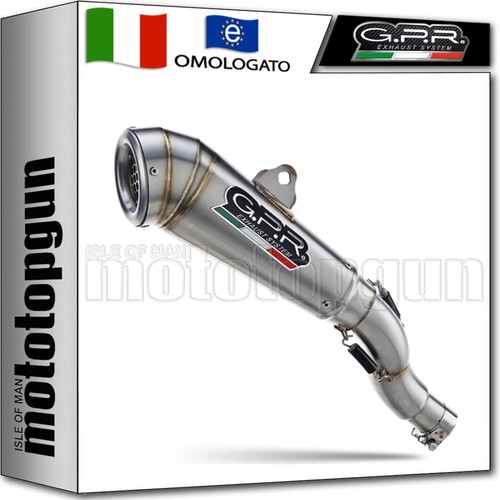 Scarico omologato acciaio gpr - omologato,